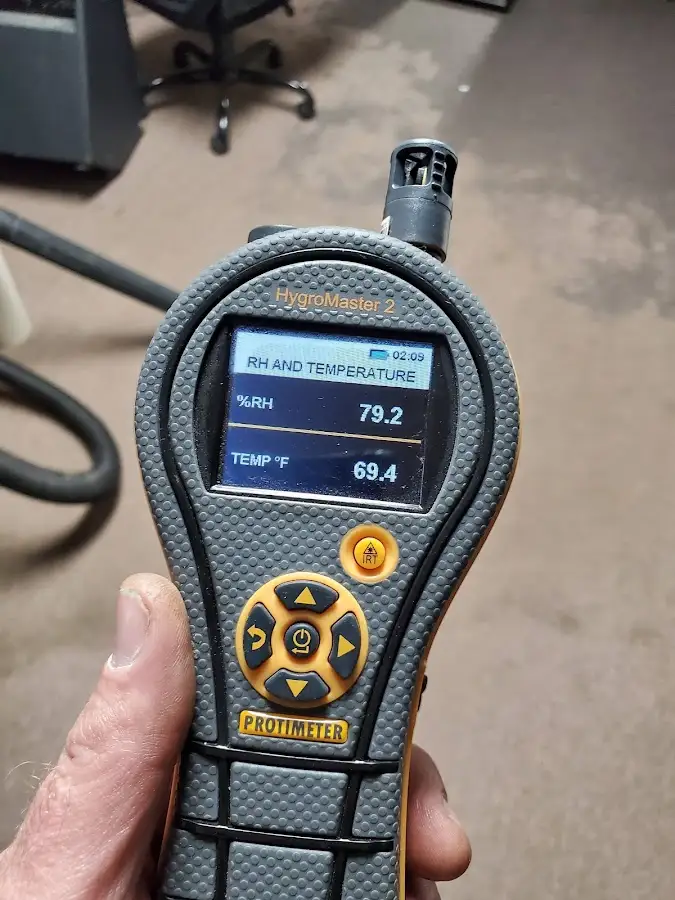 Moisture meter humidity assessment for Fire & Smoke Damage Restoration in Navarre